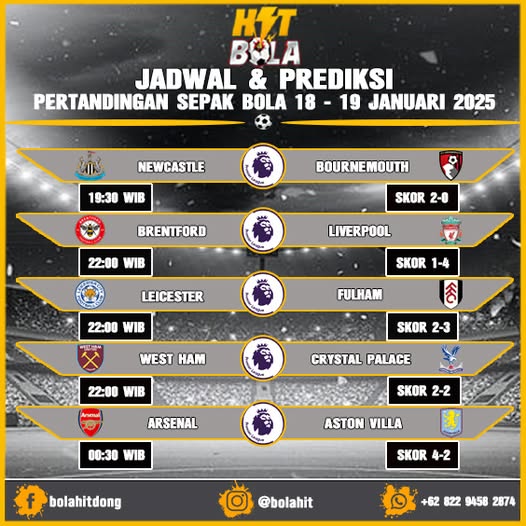 Jadwal Dan Prediksi