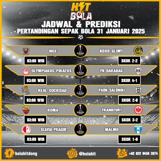 Jadwal Dan Prediksi