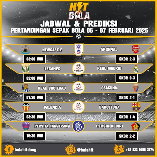 Jadwal Dan Prediksi