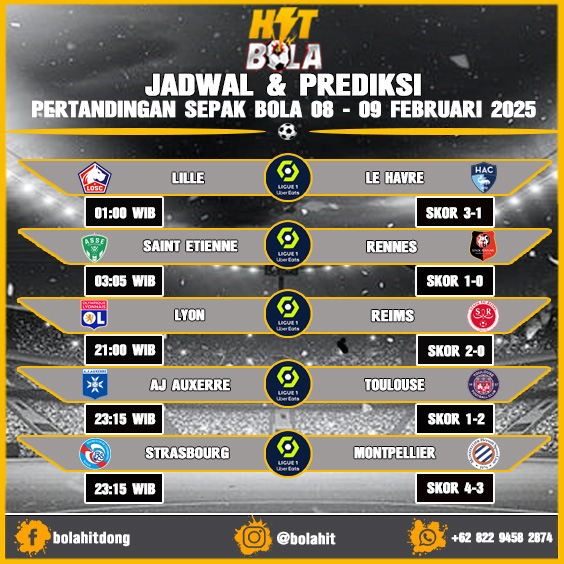 Jadwal Dan Prediksi