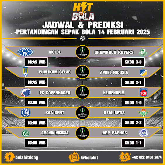 Jadwal Dan Prediksi