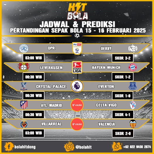 Jadwal Dan Prediksi