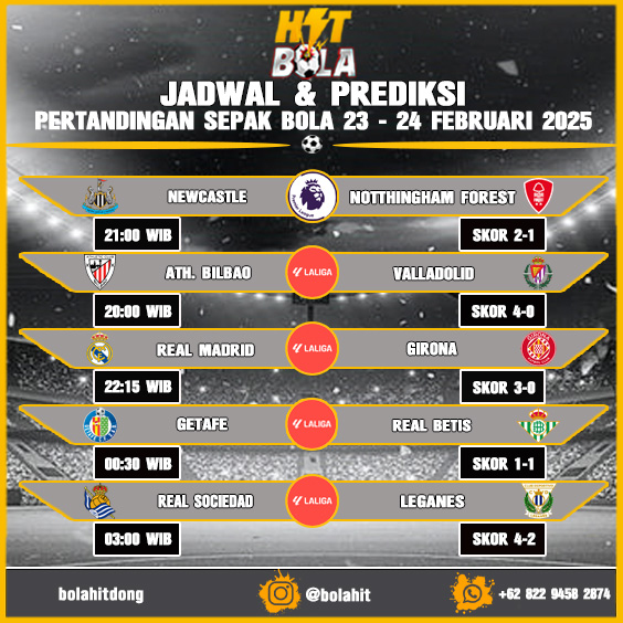 Jadwal Dan Prediksi