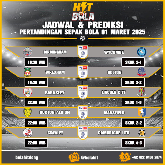 Jadwal Dan Prediksi