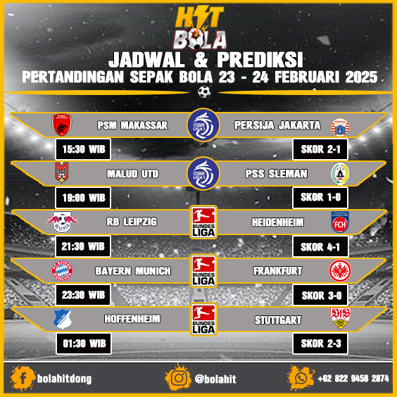 Jadwal Dan Prediksi