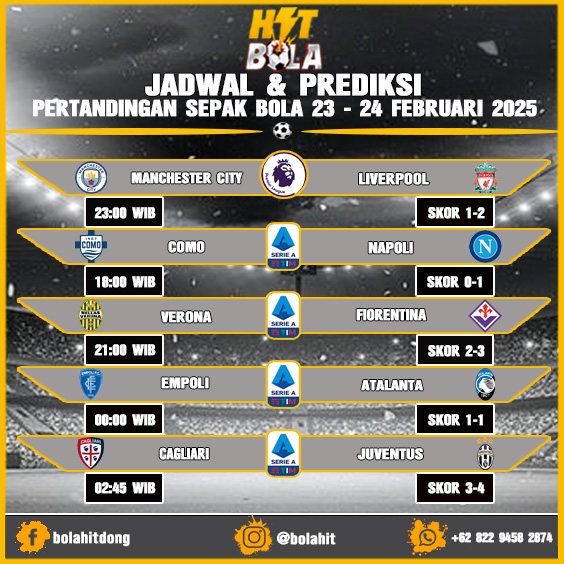 Jadwal Dan Prediksi