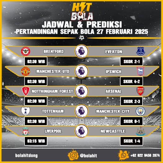 Jadwal Dan Prediksi