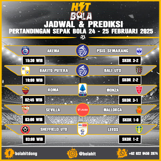 Jadwal Dan Prediksi