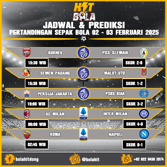 Jadwal Dan Prediksi