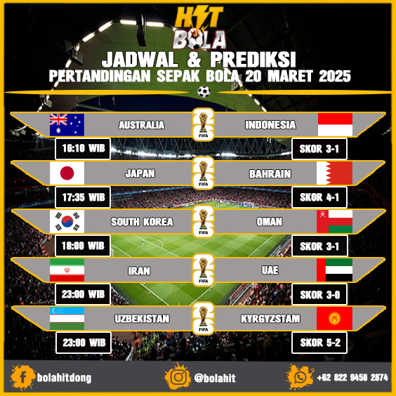 Jadwal Dan Prediksi