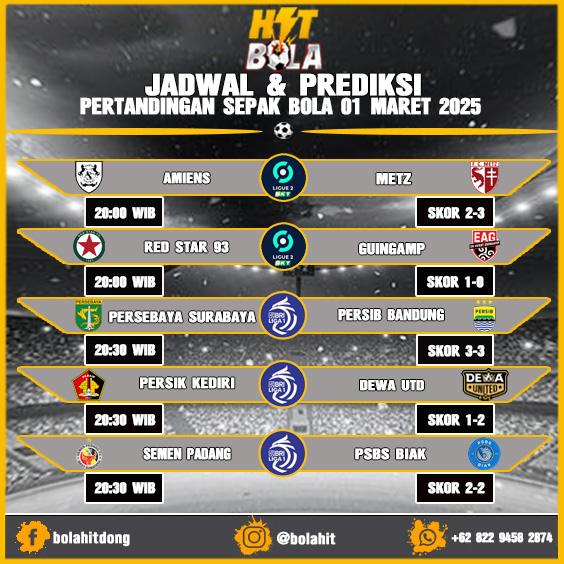 Jadwal Dan Prediksi