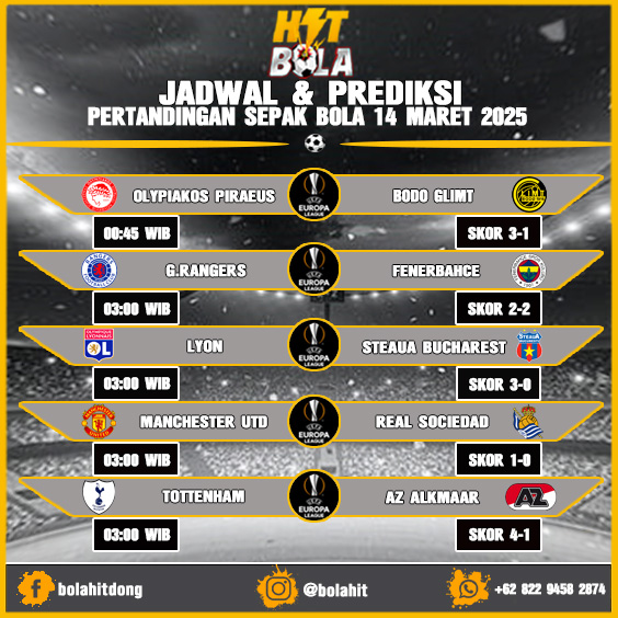 Jadwal Dan Prediksi