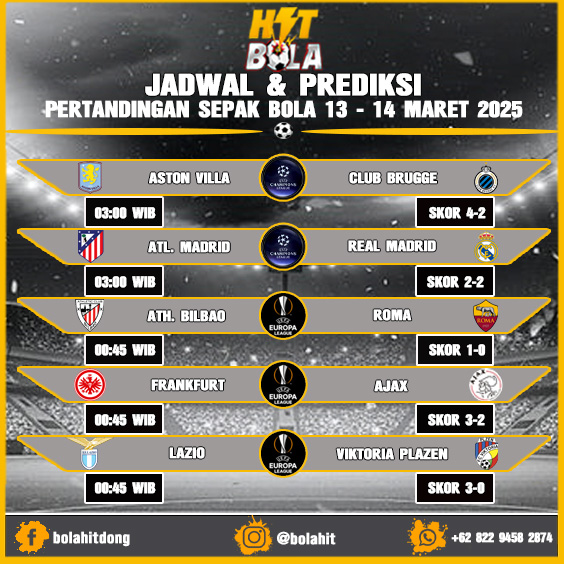 Jadwal Dan Prediksi