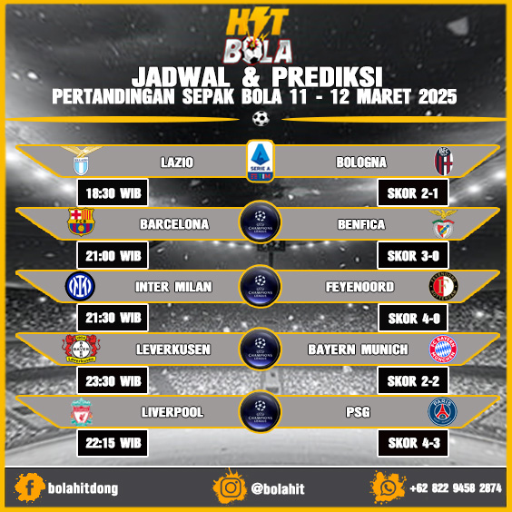 Jadwal Dan Prediksi