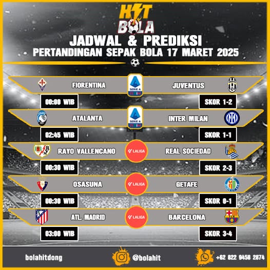 Jadwal Dan Prediksi