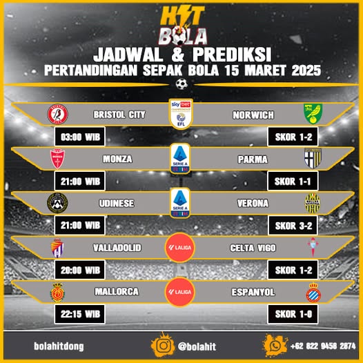 Jadwal Dan Prediksi