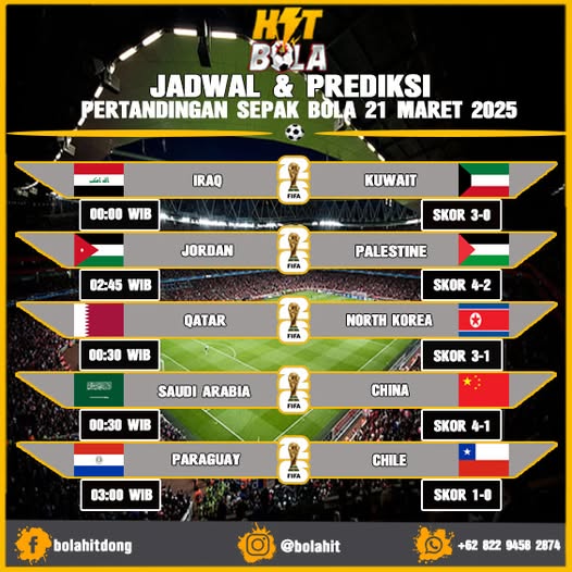 Jadwal Dan Prediksi