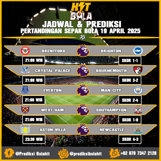 Jadwal Dan Prediksi