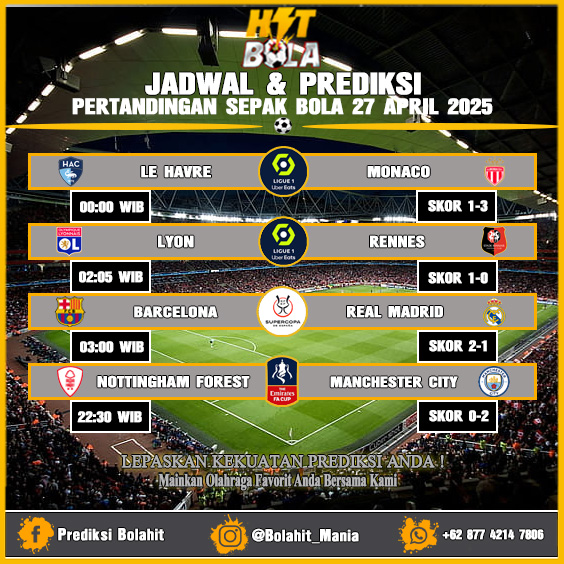 Jadwal Dan Prediksi