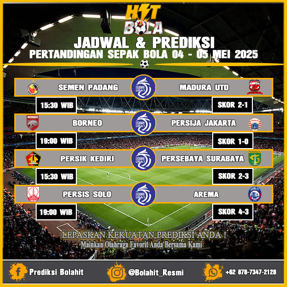 Jadwal Dan Prediksi
