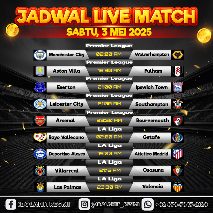 JADWAL PERTANDINGAN