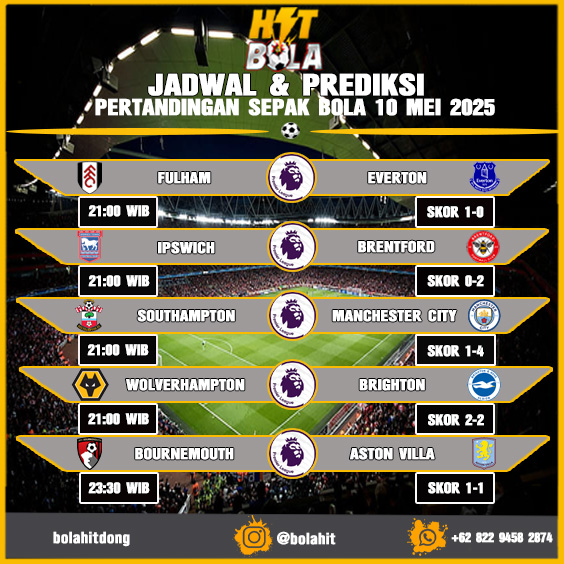 Jadwal Dan Prediksi