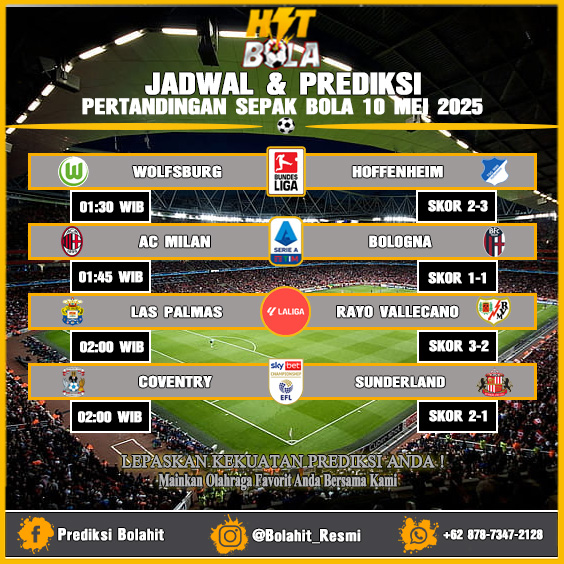 Jadwal Dan Prediksi