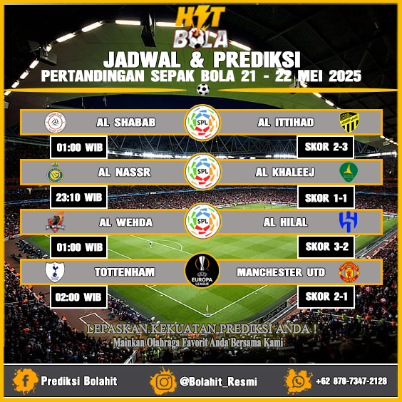 Jadwal Dan Prediksi