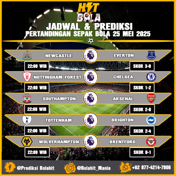 Jadwal Dan Prediksi