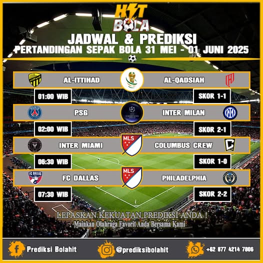 Jadwal Dan Prediksi