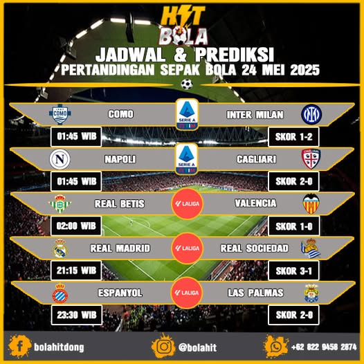 Jadwal Dan Prediksi