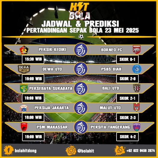 Jadwal Dan Prediksi