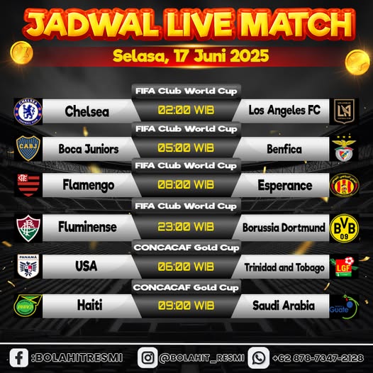 JADWAL PERTANDINGAN 1