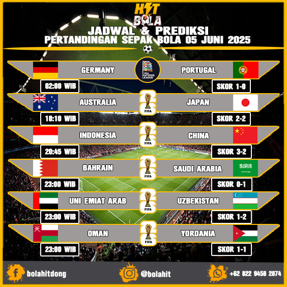 Jadwal Dan Prediksi