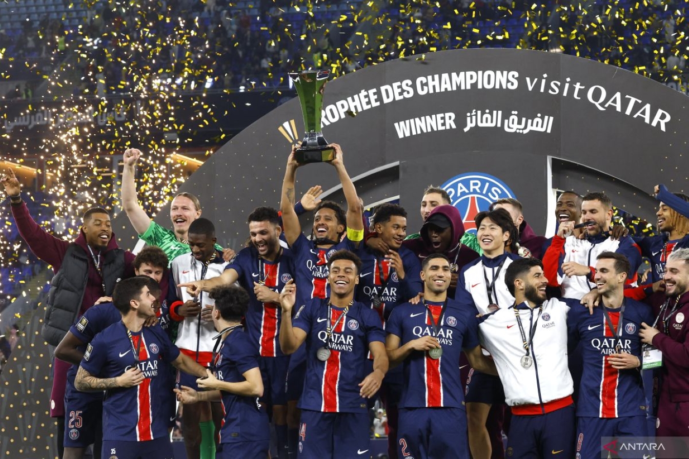 PSG Raih Treble Liga Champions
