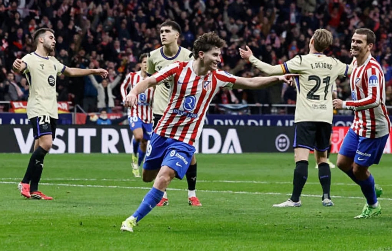 Julian Alvarez Membawa Kemenangan Atletico 4-0 Atas Barcelona
