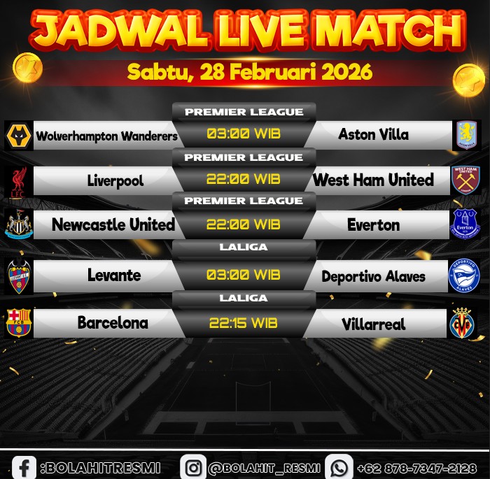 JADWAL PERTANDINGAN