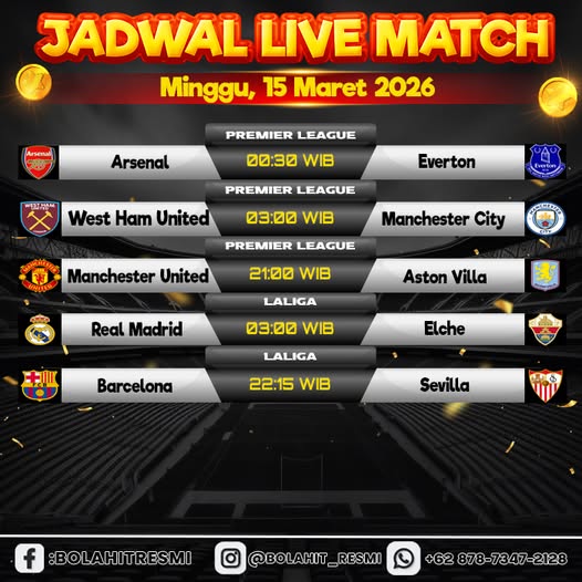 JADWAL PERTANDINGAN