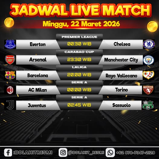 JADWAL PERTANDINGAN