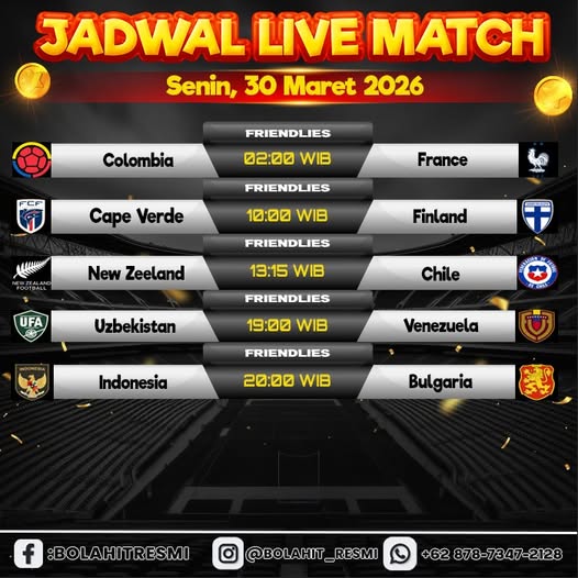 JADWAL PERTANDINGAN