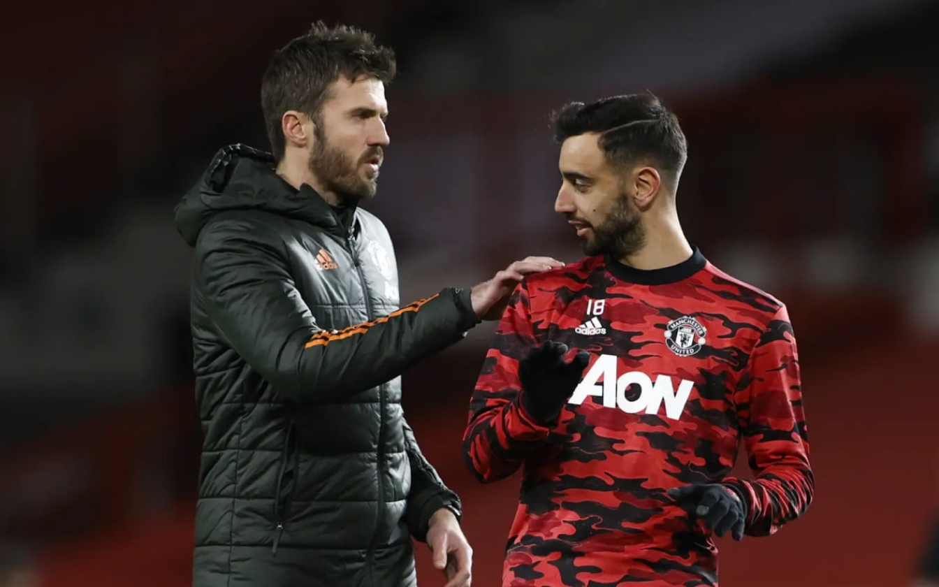 Bruno Fernandes michael carrick