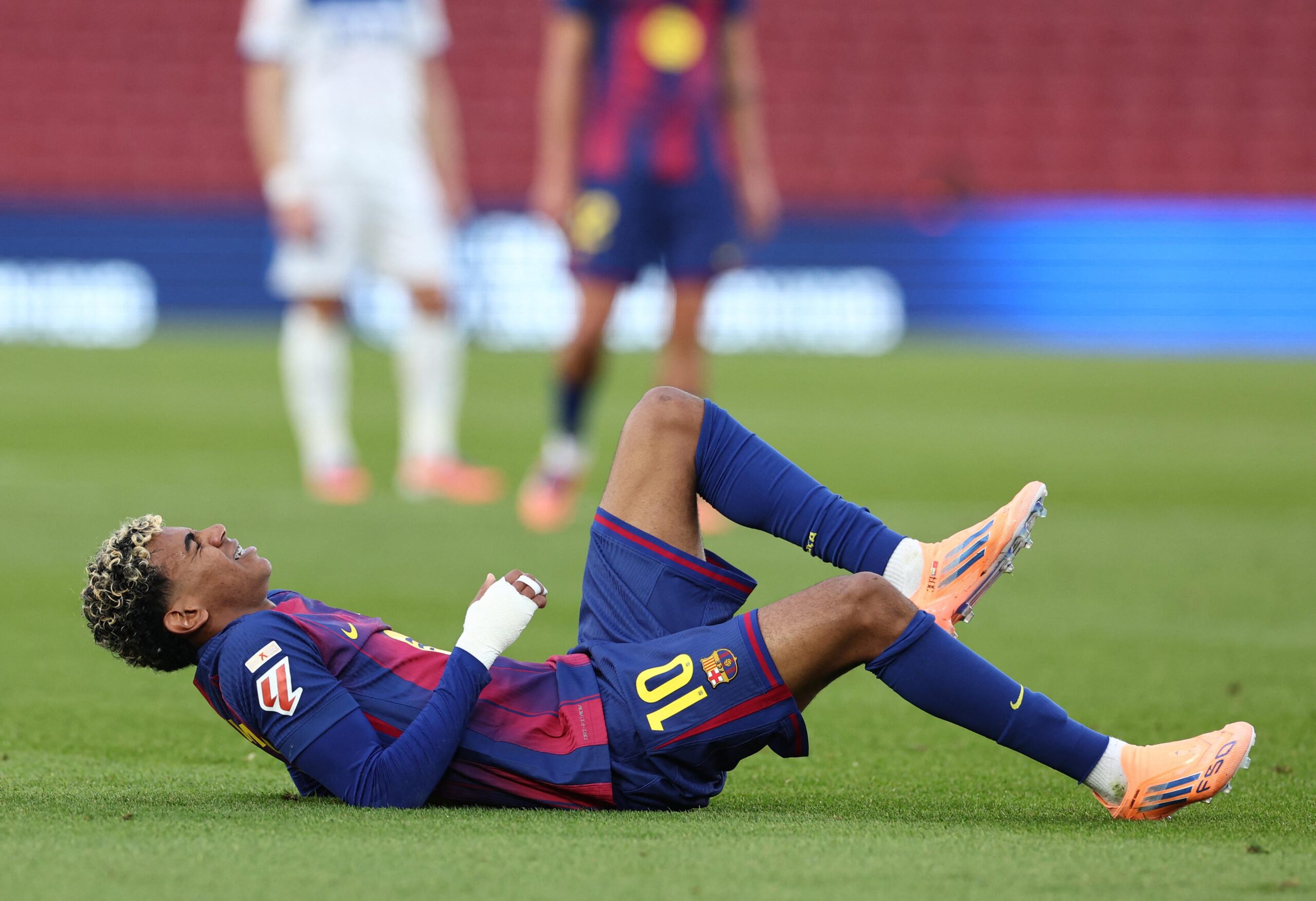 Duel Barcelona vs Celta Vigo Terganggu Cedera Lamine Yamal