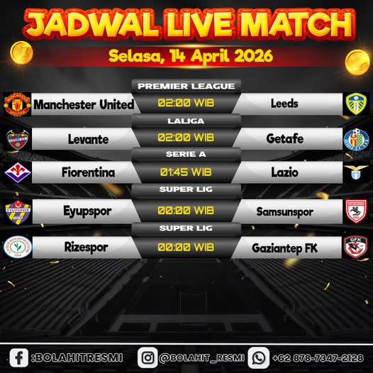 JADWAL PERTANDINGAN