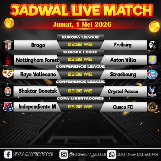 JADWAL PERTANDINGAN