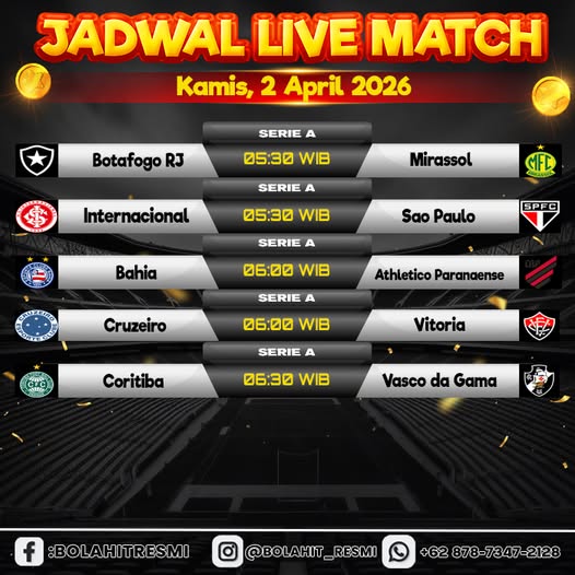 JADWAL PERTANDINGAN