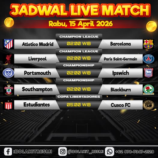 JADWAL PERTANDINGAN