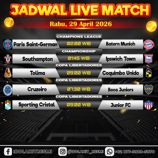JADWAL PERTANDINGAN