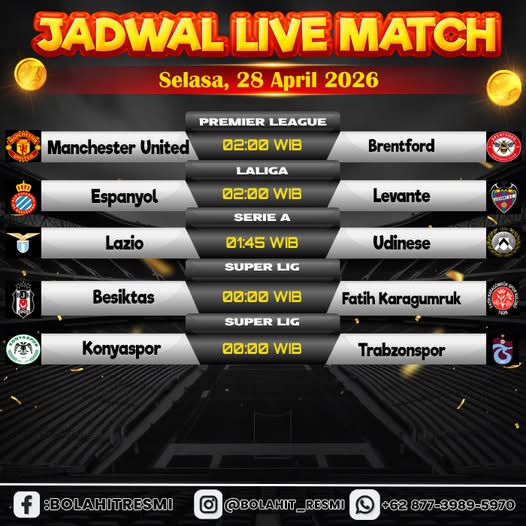 JADWAL PERTANDINGAN