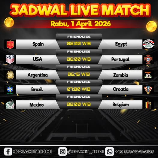 JADWAL PERTANDINGAN