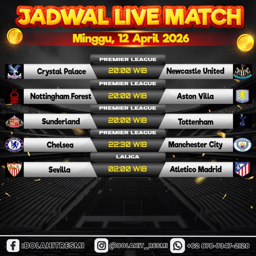 JADWAL PERTANDINGAN